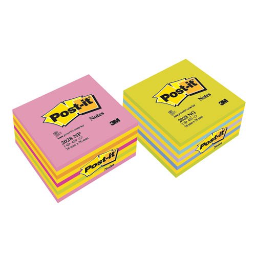 Post-it&#174; 2028NB 76x76mm 450lap n.k&#233;k/z&#246;ld