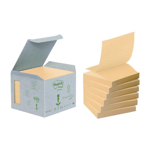 Post-it&#174; R330-1B-Z 76x76 6x100lap/csmGreen Line S&#193;RGA