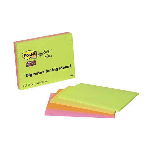 Post-it&#174;&#160; 6445-4SS EU 152 x 101 mm, 4 sz&#237;nben