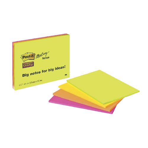 Post-it&#174; 6845-SSP-EU 149 x 200 mm, 4 sz&#237;nx45 lap