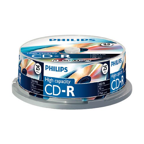 CD-R Philips &#237;rhat&#243; 52x hengeres (50 db)