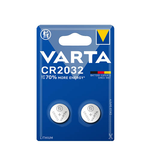 Gombelem CR2032 VARTA ELECTRONICS 2db-os csomag