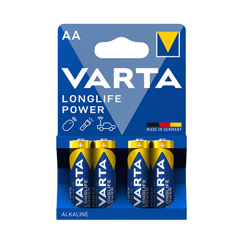 Elem ceruza LR6 AA 1,5V VARTA Longlife Power  4 db-os csomag