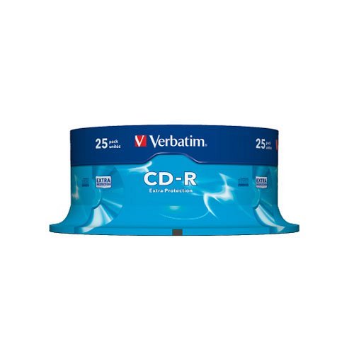 CD-R Verbatim 700MB 52x (DataLife) 25db/henger 43432