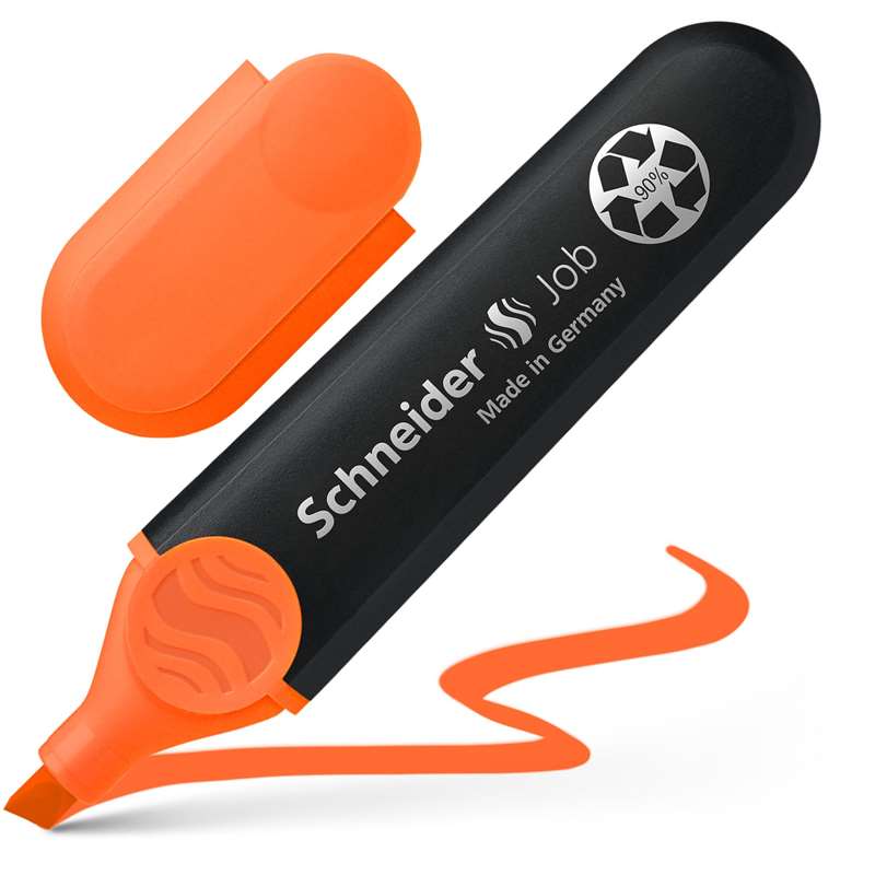 Sz&#246;vegkiemelő SCHNEIDER Job 150 narancs