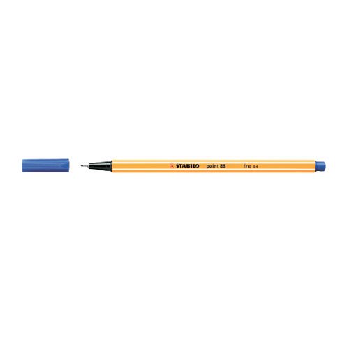 Tűfilc STABILO point 88 0,4mm s&#246;t&#233;tk&#233;k