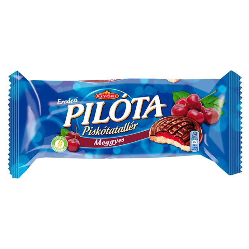 Pil&#243;ta Pisk&#243;tatall&#233;r meggyes 147g