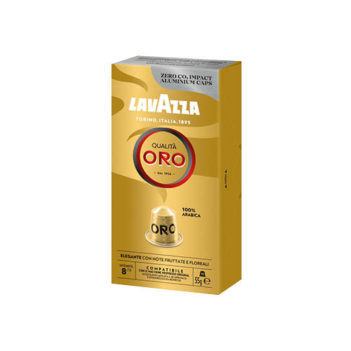 K&#225;v&#233;kapszula Nespresso kompatibilis Lavazza Oro 10x5.5g alu