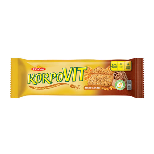 Keksz KORPOVIT teljes kiőrl&#233;sű 174 g