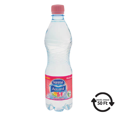 &#193;sv&#225;nyv&#237;z Nestl&#233; Aquarel 0,5l mentes PET  DRS d&#237;jas