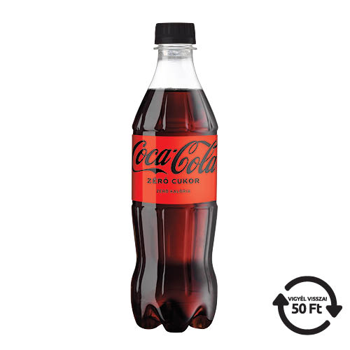 &#220;d&#237;tőital Coca-Cola Zero 0,5l  DRS d&#237;jas