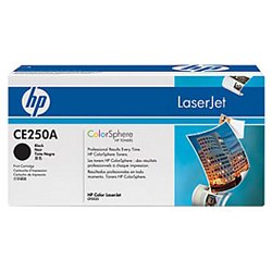 HP l&#233;zertoner CE250A No.504A fekete 5000 old.