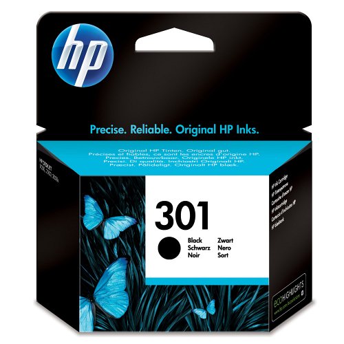 HP tintapatron CH561EE No.301 fekete 170 old.