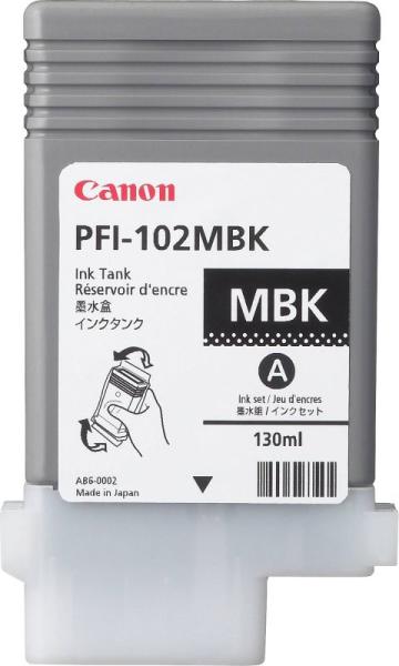 Canon tintapatron PFI-102 matt fekete