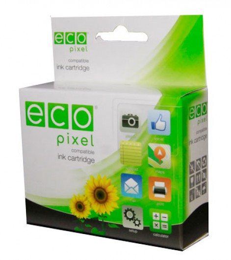 ECOPIXEL tintapatron For Use Epson Stylus S22 T12844010 s&#225;rga 12ml