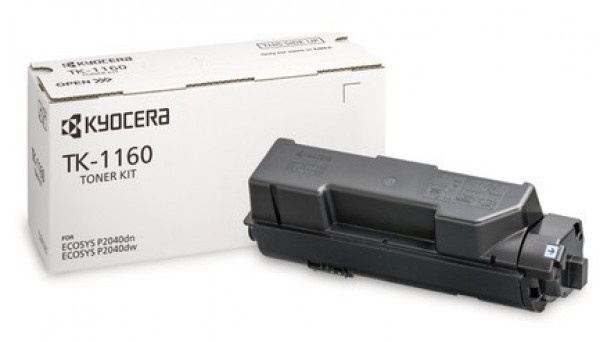 Kyocera l&#233;zertoner TK-1160 fekete 7200 old.