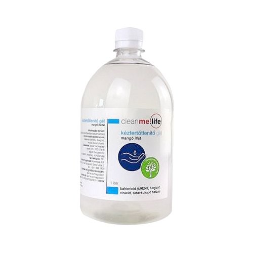 K&#233;zfertőtlen&#237;tő g&#233;l CleanMe 1000ml ut&#225;nt&#246;ltő