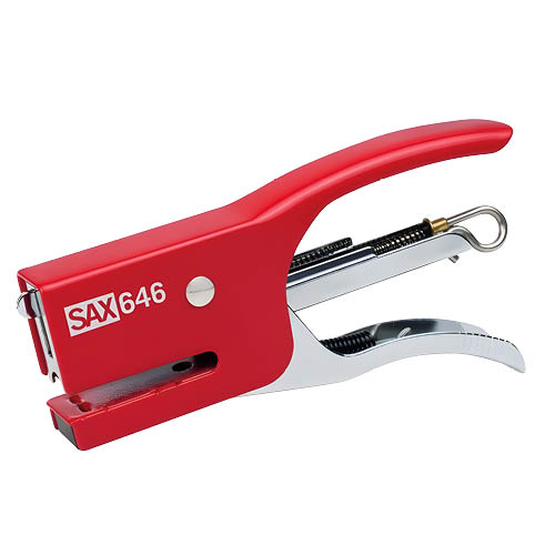 Fűzőgép SAX 646 15lap piros