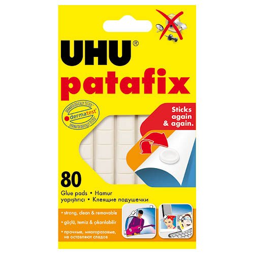 Gyurmaragasztó UHU Patafix 80db