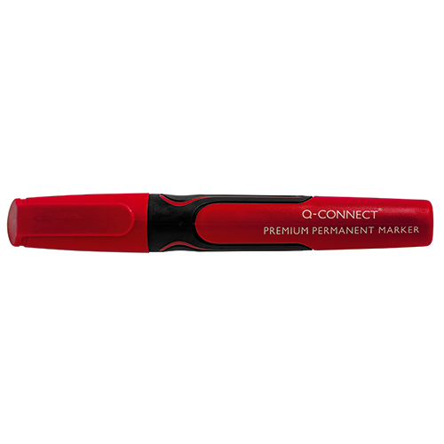Marker permanent Q-CONNECT prémium piros