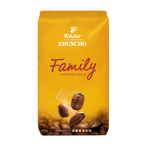 Kávé Eduscho / Tchibo Family sárga 1000g szemes