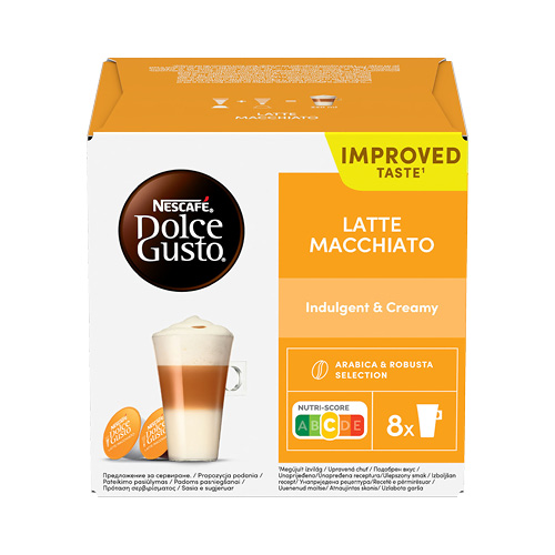 Kávékapszula NESCAFÉ Dolce Gusto Latte Macchiato 183,2g