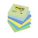 Post-it® 654-6-BEA 76x76mm 100lap 6tömb BEACHSIDE