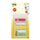 Post-it® Index jelölőnyíl priorizáláshoz 12×43mm, 5x20db zöld,sárga,piros