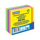 Öntapadós jegyzettömb 76x76mm 400 lap DONAU neonmix
