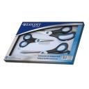 Univerzális olló WESTCOTT EASY GRIP 3 db-os készlet (14 cm, 20 cm, 24,5 cm)