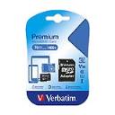 Memóriakártya Verbatim Micro SDHC 32GB Class 10 + adapter