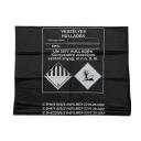 ADR Biztonsági hulladékgyűjtő zsák 60l-es 56x80cm bárcával 25db