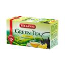 Tea TEEKANNE Zöld tea citrom aromával 20x1,75g