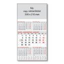 Speditőrnaptár USP-02 1 tömbös 5 havi szürke