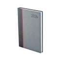 Agenda A/5 heti GROOVY G015 antracit-piros-szürke