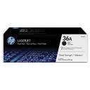 HP lézertoner CB436AD No.36AD fekete 2x2000 old.