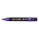 Dekormarker UNI POSCA PC-5M 1,8-2,5mm kúpos hegy lila