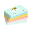Post-it® 655-6-BEA 76x127mm 100lap 6tömb