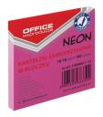 Öntapadós jegyzettömb 76x76mm100lap OFFICE PRODUCTS neonpink