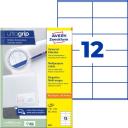 Etikett címke univerzális 3424 105x48mm fehér