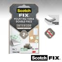 Kétoldalú ragasztónégyzetek SCOTCH® 4496-ST16-P 25 x 25 mm 16 db-os csomag