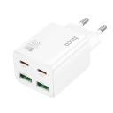 Hálózati töltő HOCO N56 Fundador 2xUSB-C 2xUSB-A 30W