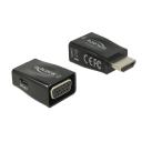 Adapter DELOCK HDMI-A dugó > VGA hüvely