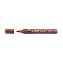 Marker permanent EDDING 2000C barna